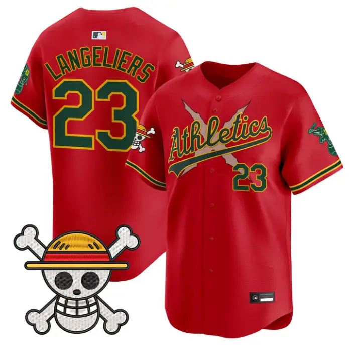 Shea Langeliers Jersey #23 Athletics One Piece Vapor Premier Stitched by My Store