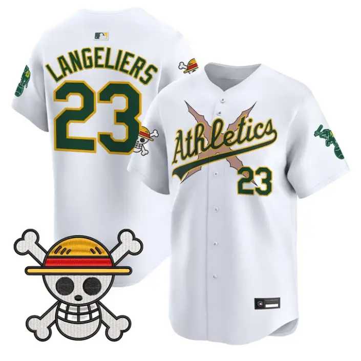 Shea Langeliers Jersey #23 Athletics One Piece Vapor Premier Stitched by My Store