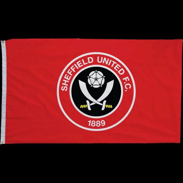 Sheffield United FC Flags Red 3x5ft polyester Sheffield United banner by flagsjustdoit
