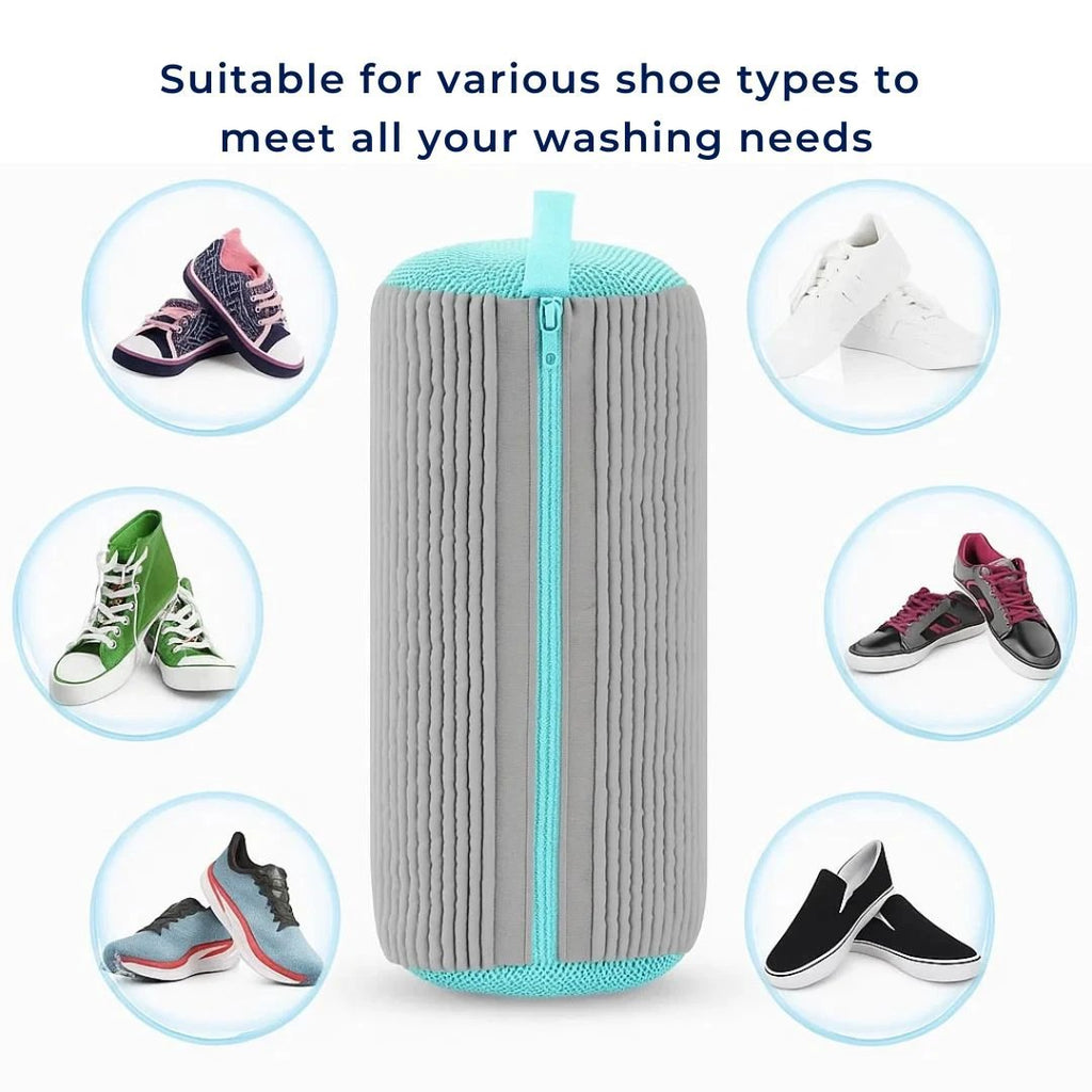 ShoeGuard | Shoe Washing Machine Bag – Protective Cushioning – Mesh Fabric – Trainer Care Bowlift by Bowlift