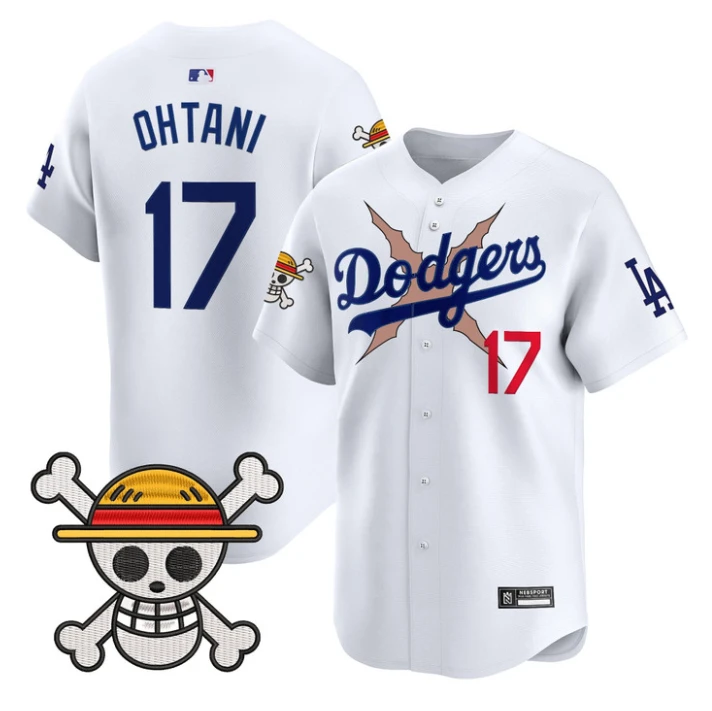 Shohei Ohtani Jersey #17 Los Angeles Dodgers One Piece 2025 Stitched White by My Store