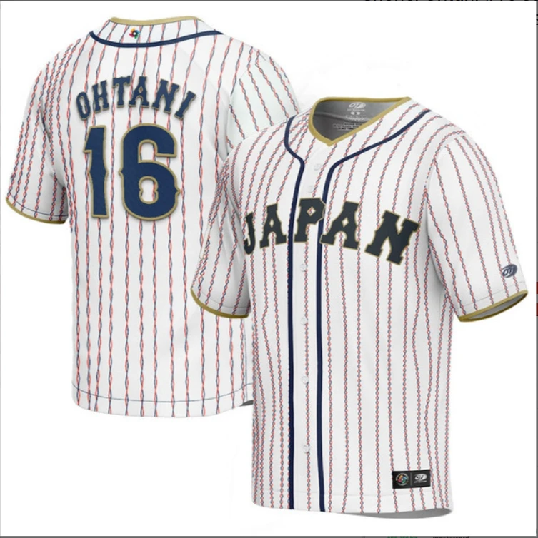 Shohei Ohtani #16 Japan Baseball World Baseball Classic Jersey – White by My Store