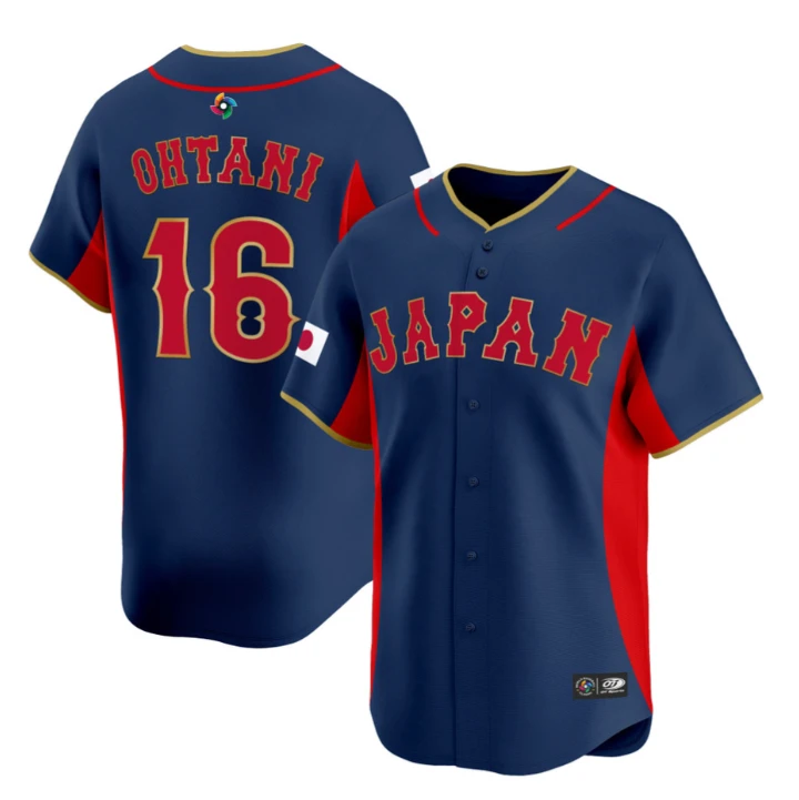 Shohei Ohtani Jersey #16 Japan World Baseball Classic 2026 Roster Stitched by My Store