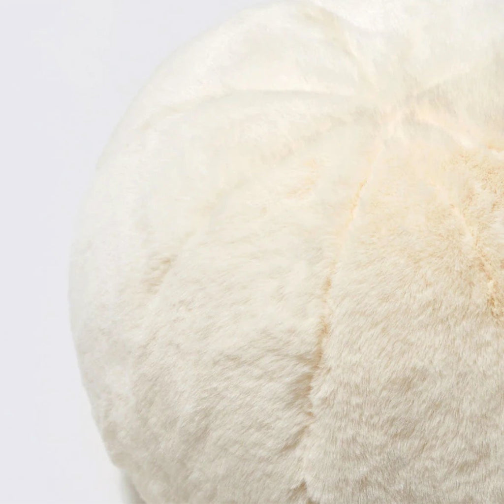 Short Fur Ball Pillow by Bowlift