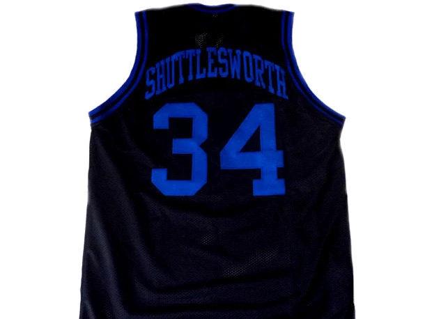Shuttlesworth Jersey #34 Lincoln He Got Game Basketball Black by My store basketball