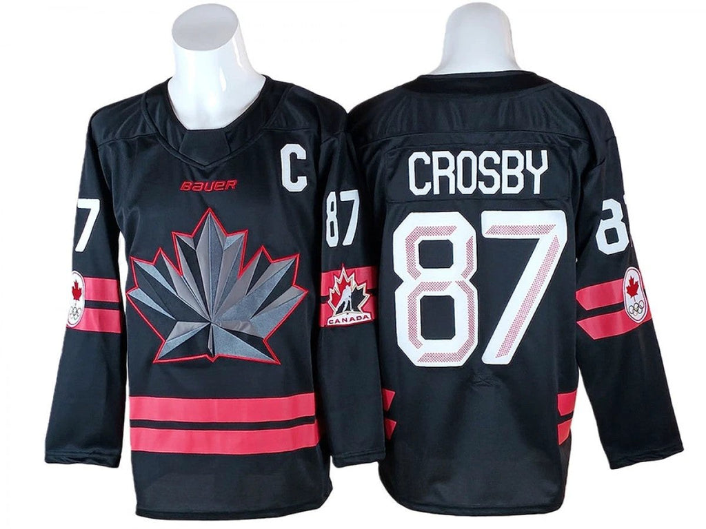 Sidney Crosby Jersey #87 Winter Olympics Team Canada 2026 Hockey Stitched by Hockey David