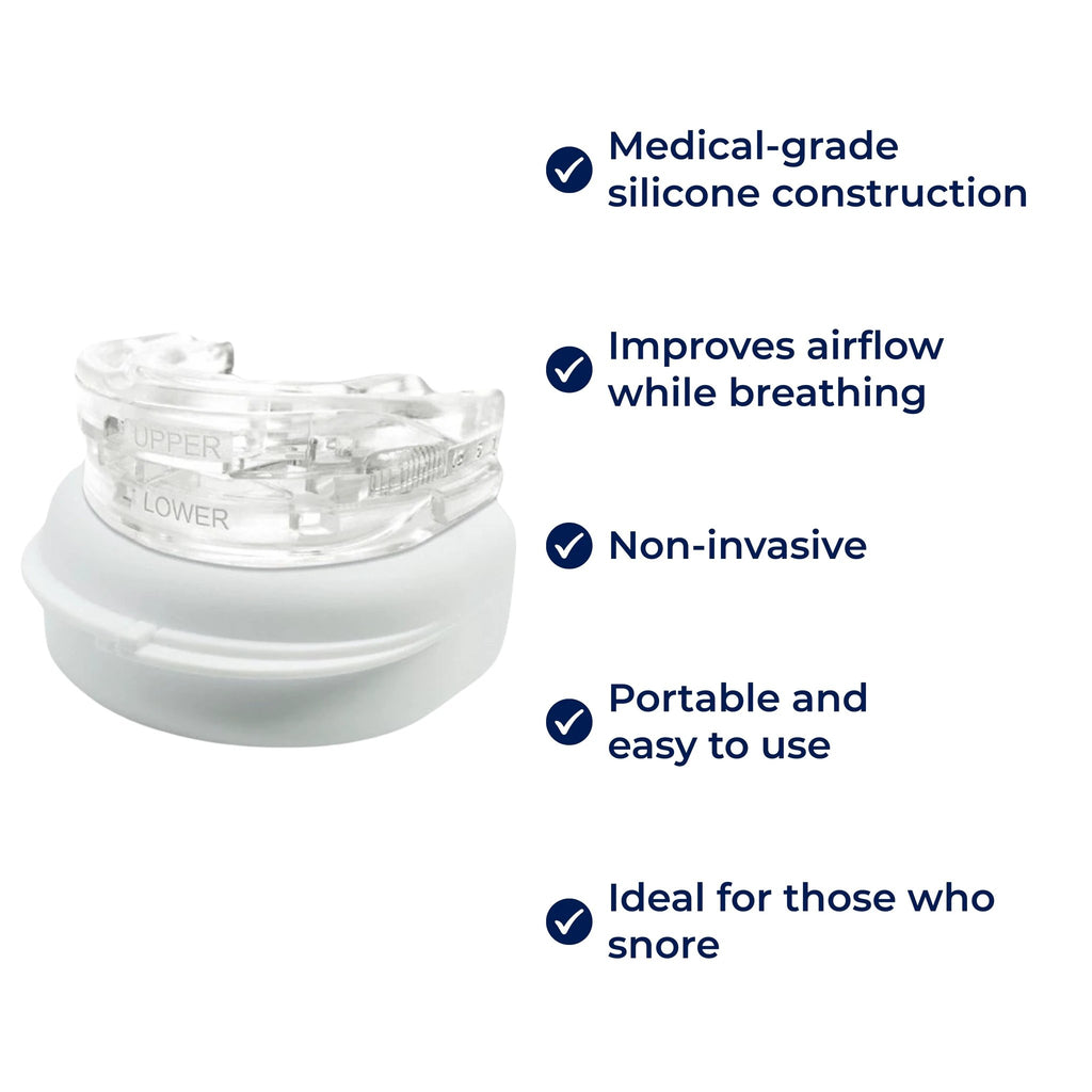 SilentEase | Anti-Snoring Mouth Device – Medical-Grade Silicone – Enhances Airflow – Ideal for Snorers Seeking Better Sleep Bowlift by Bowlift