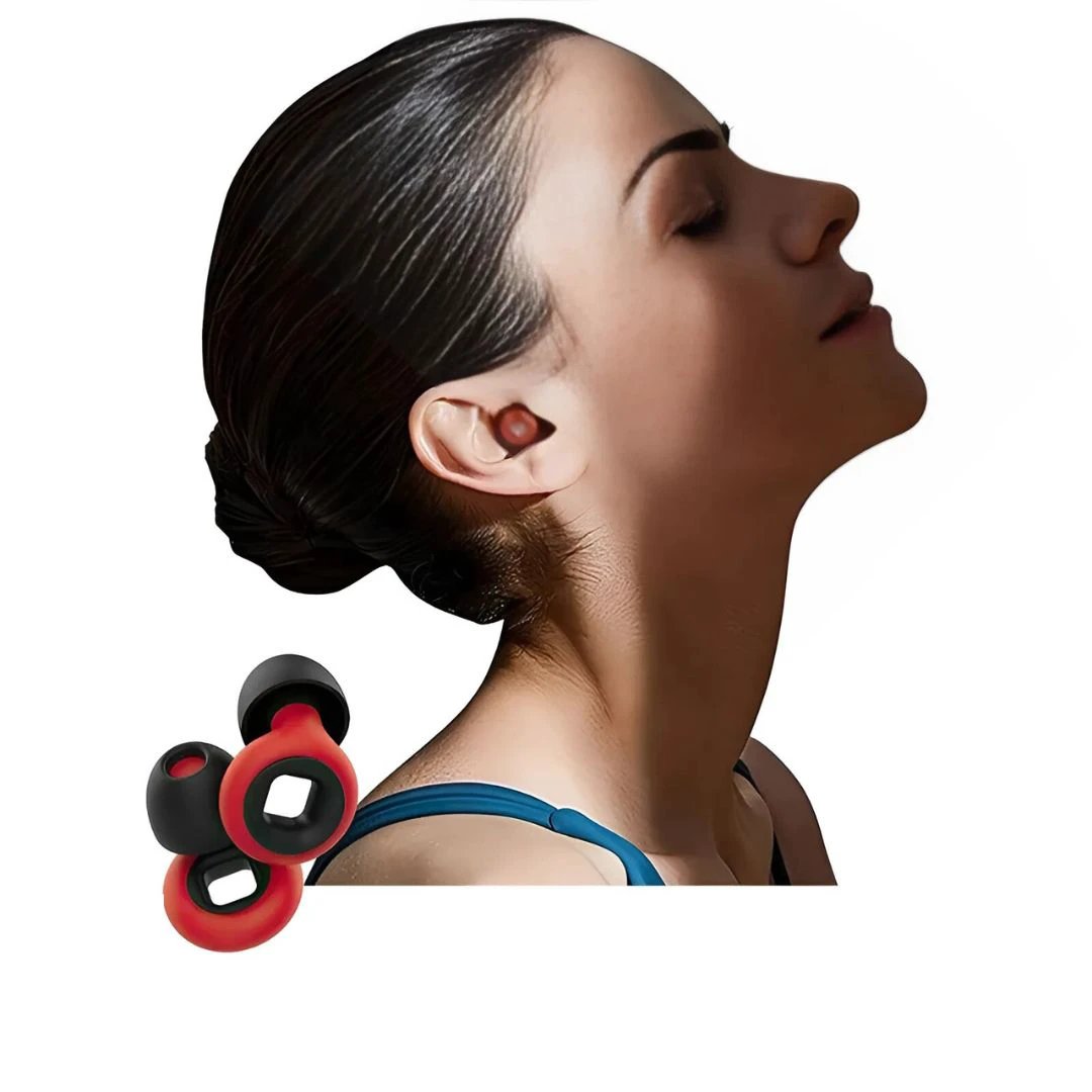 SilentGuard Sleeping Earplugs | Comfortable Noise-Reducing Earplugs - Quiet Restful Sleep Bowlift by Bowlift