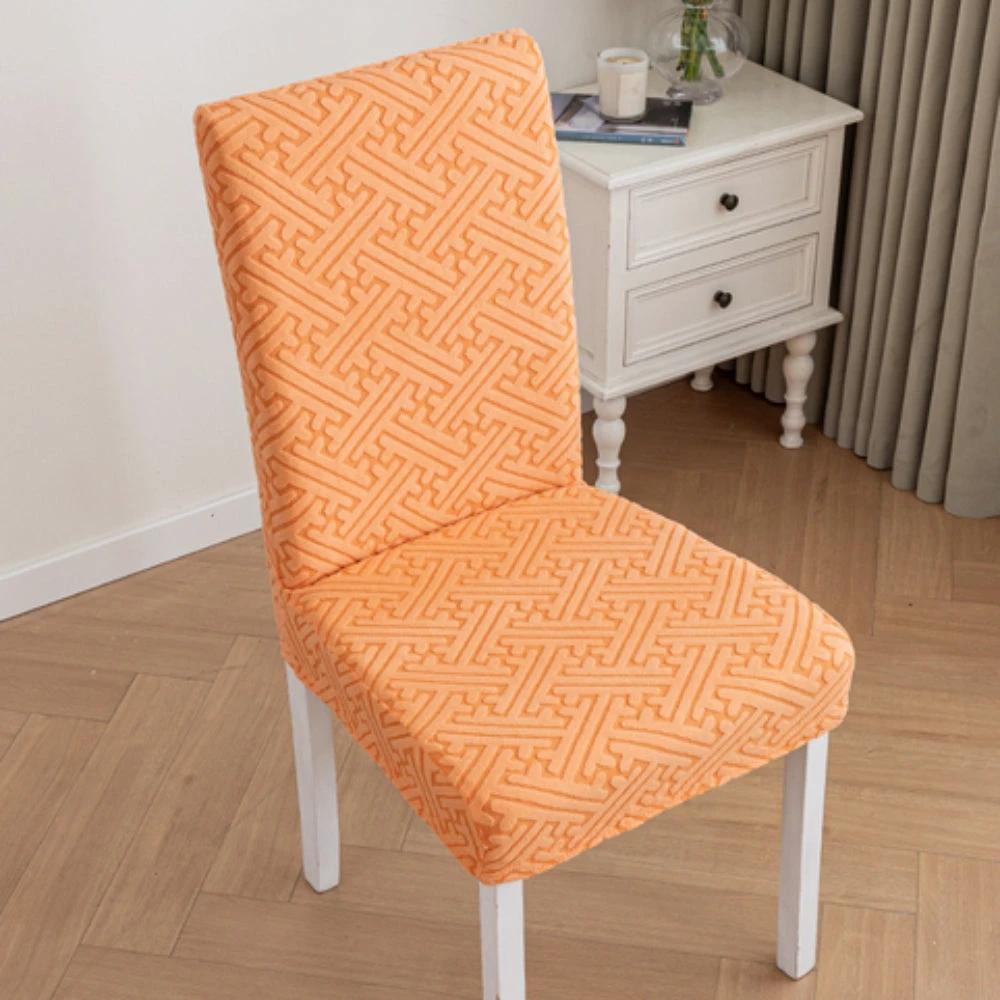 Silvra Elastic Lattice Dining Chair Cover by Casa & Beyond US