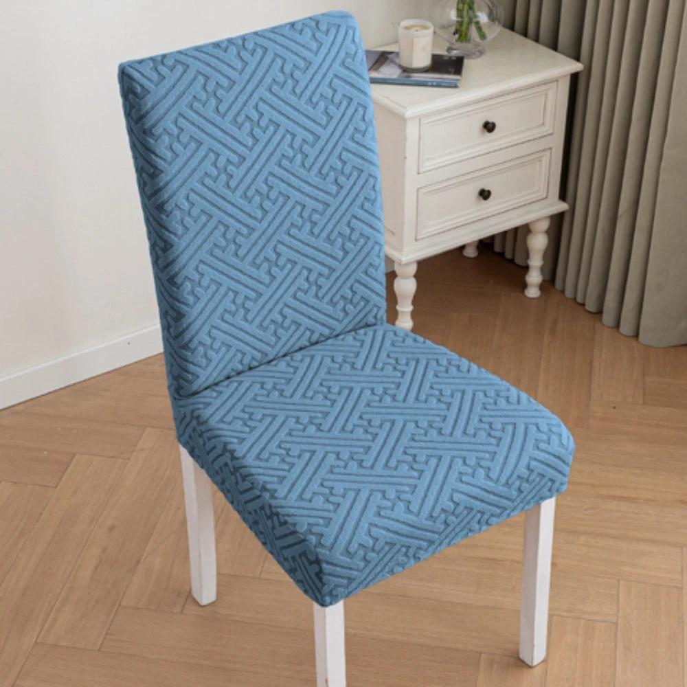 Silvra Elastic Lattice Dining Chair Cover by Casa & Beyond US