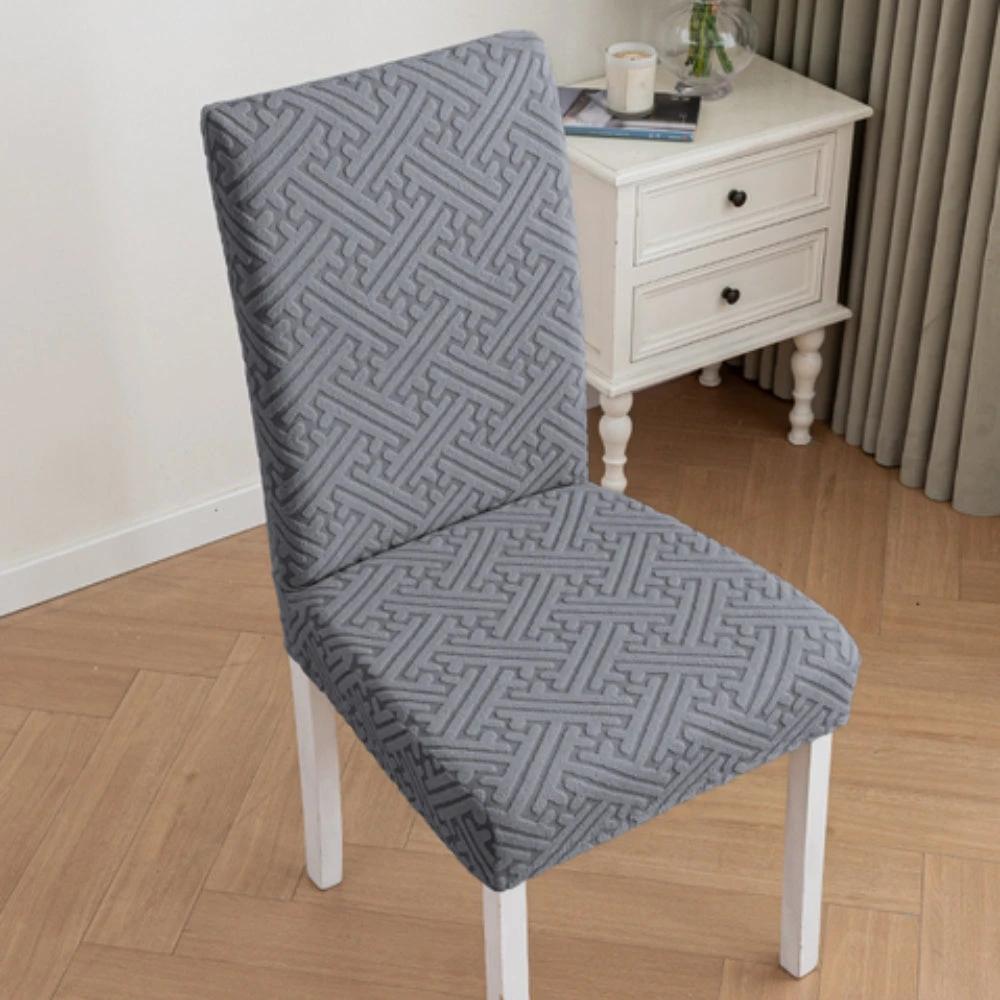 Silvra Elastic Lattice Dining Chair Cover by Casa & Beyond US