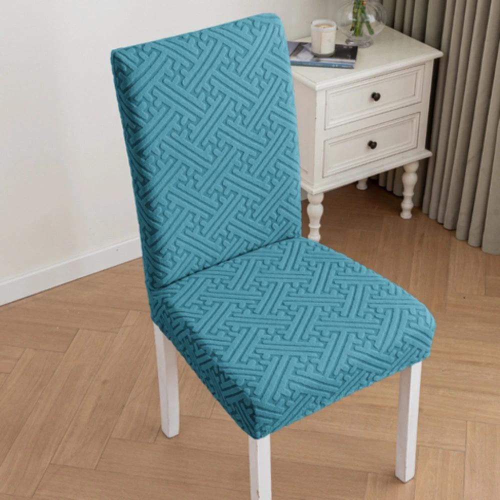 Silvra Elastic Lattice Dining Chair Cover by Casa & Beyond US