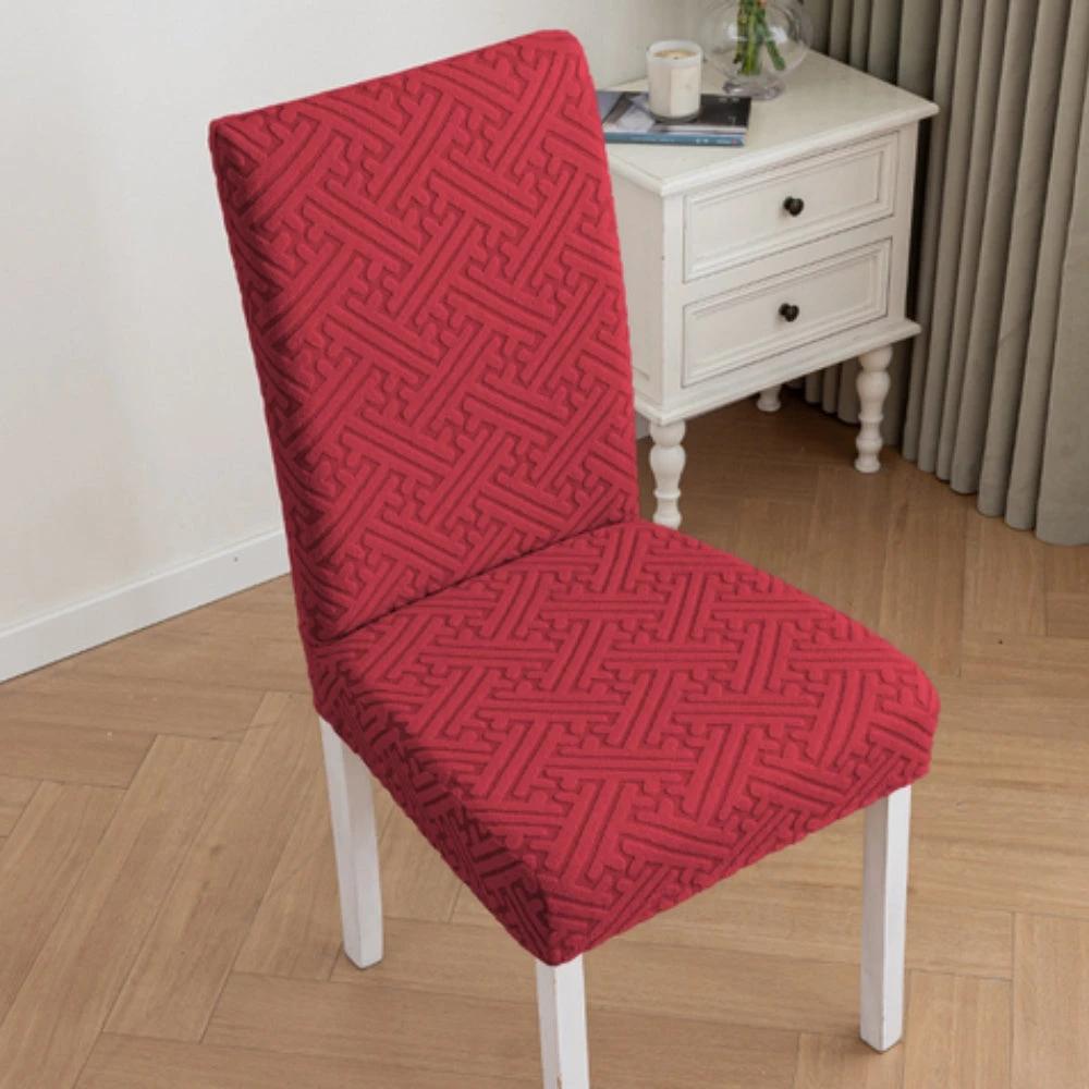 Silvra Elastic Lattice Dining Chair Cover by Casa & Beyond US