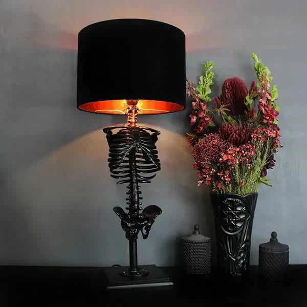 BoneLight - Mysterious Skeleton Table Lamp Bowlift by Bowlift