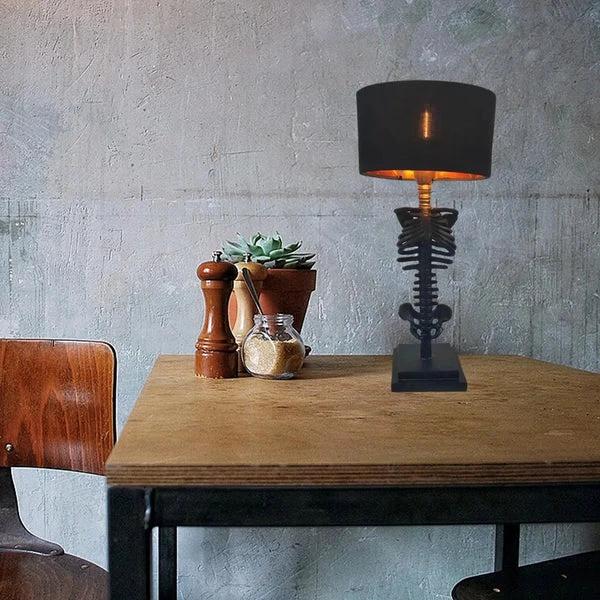 BoneLight - Mysterious Skeleton Table Lamp Bowlift by Bowlift