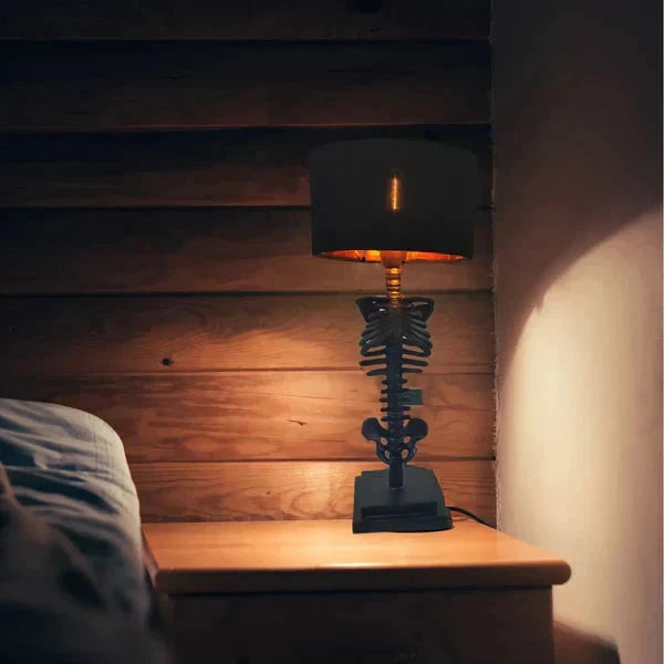 BoneLight - Mysterious Skeleton Table Lamp Bowlift by Bowlift