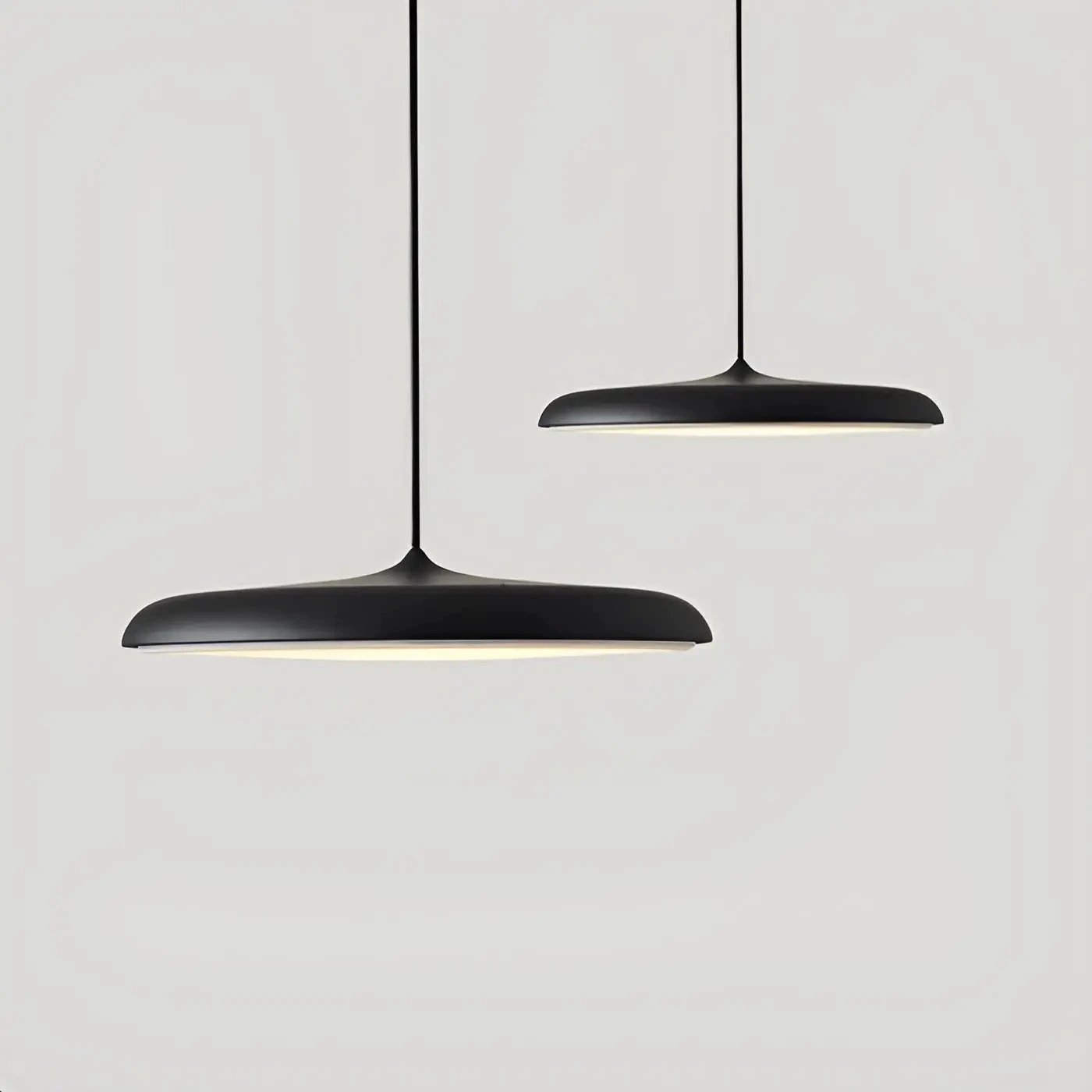 SleekSphere Light - Modern LED Pendant Light UFO by BowLift