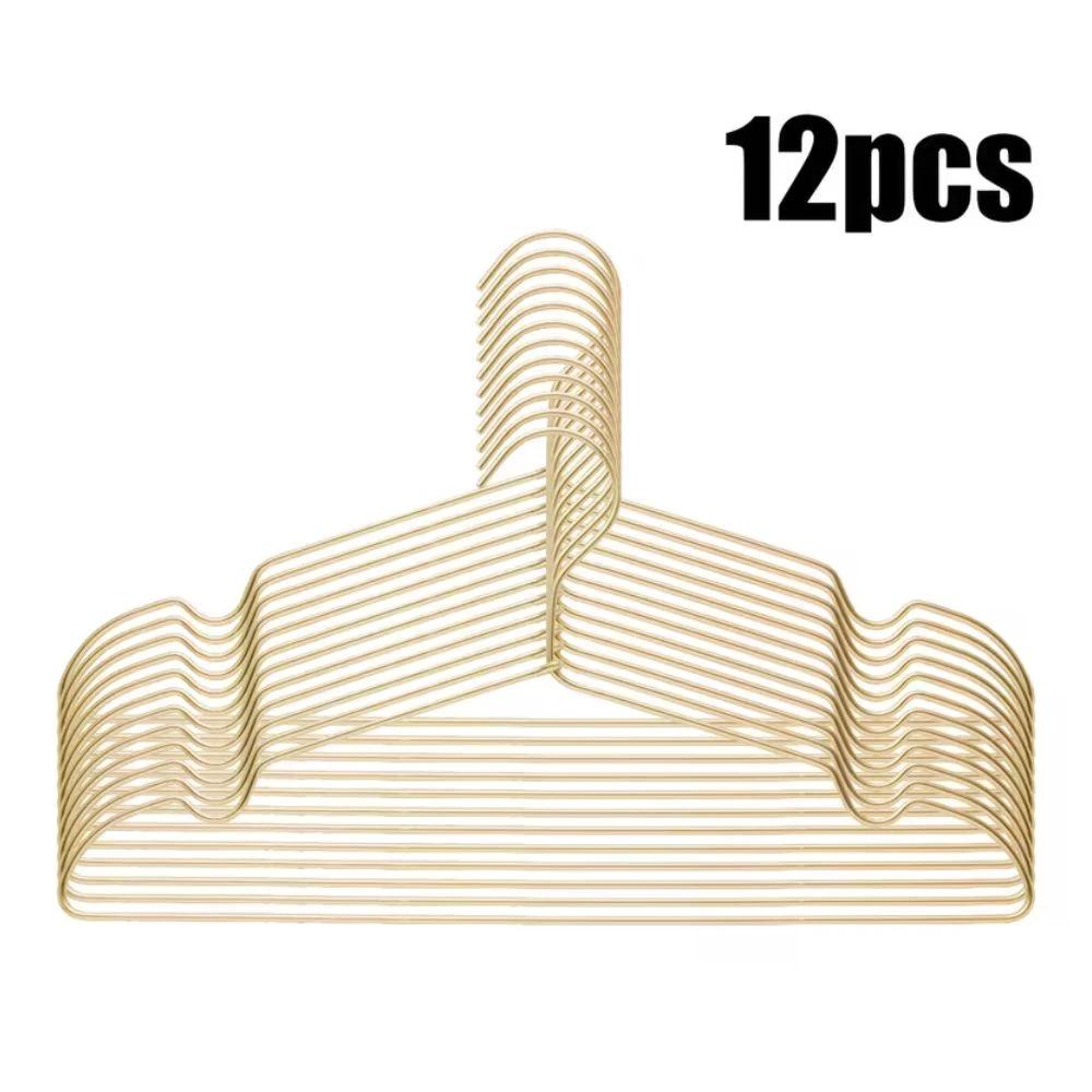 SlimLine Aluminum Clothes Hangers | 12pcs Set by Casa & Beyond