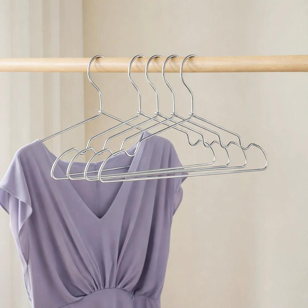 SlimLine Aluminum Clothes Hangers | 12pcs Set by Casa & Beyond