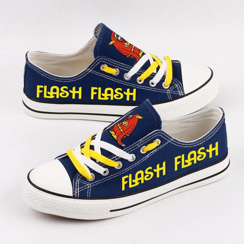 Sloth Flash Low Top Canvas Sport Sneakers Shoes For Men Women Fans by Crocs