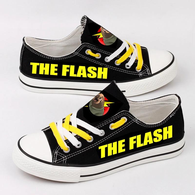 Sloth Flash Low Top Canvas Sport Sneakers Shoes For Men Women Fans by Crocs