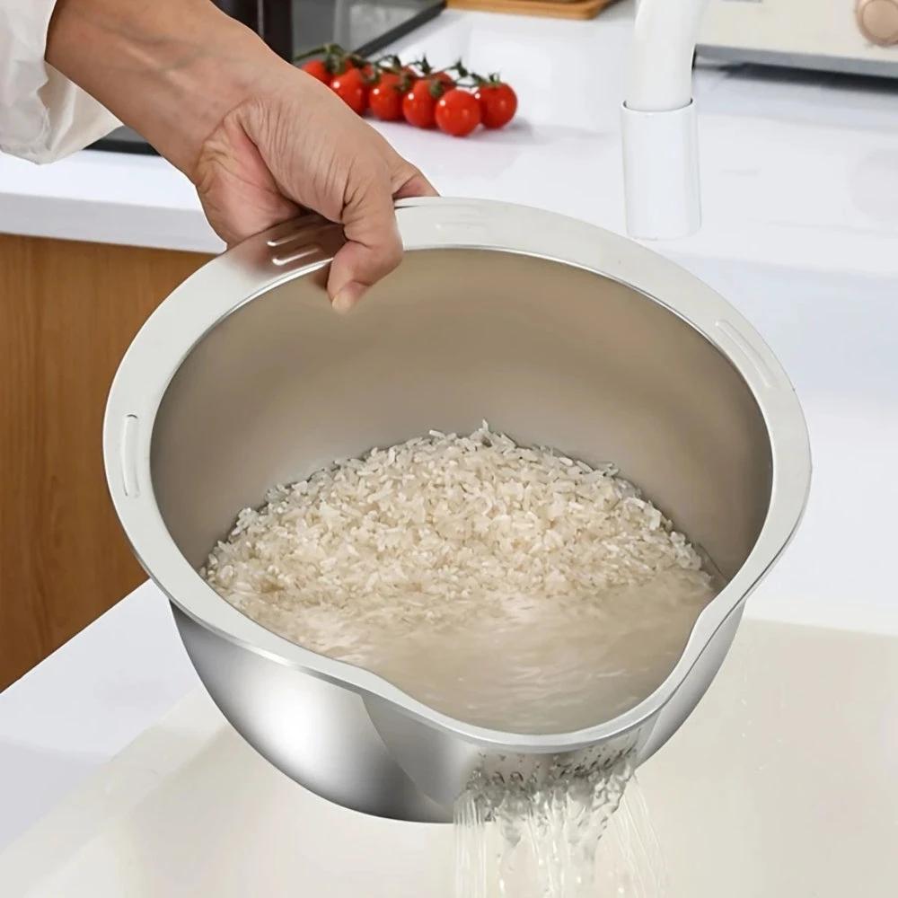 Smart Drain Food Mesh Colander by Casa & Beyond