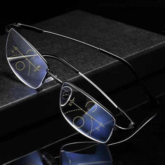 Intelligent progressive glasses for relaxed viewing by BowLift