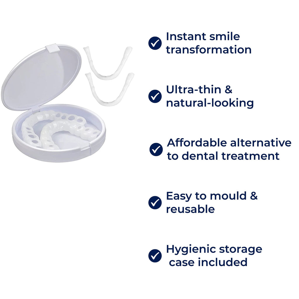 SmileEase | Clip-On Veneers – Instant Smile Enhancement – Ultra-Thin Design – Ideal for Adults Seeking Affordable Dental Solutions Bowlift by Bowlift