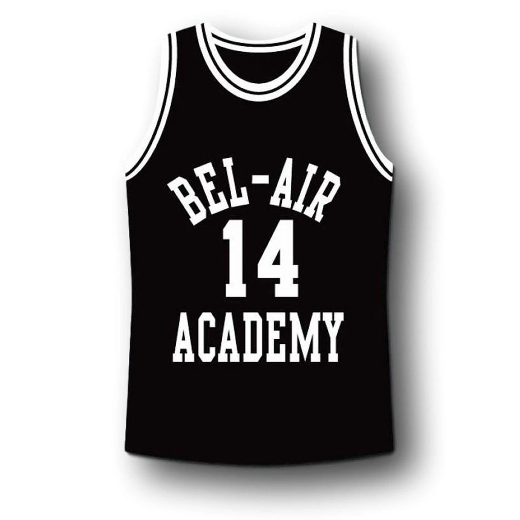 Smith Jersey #14 Bel-Air Academy Basketball Black (Copy) by My store basketball