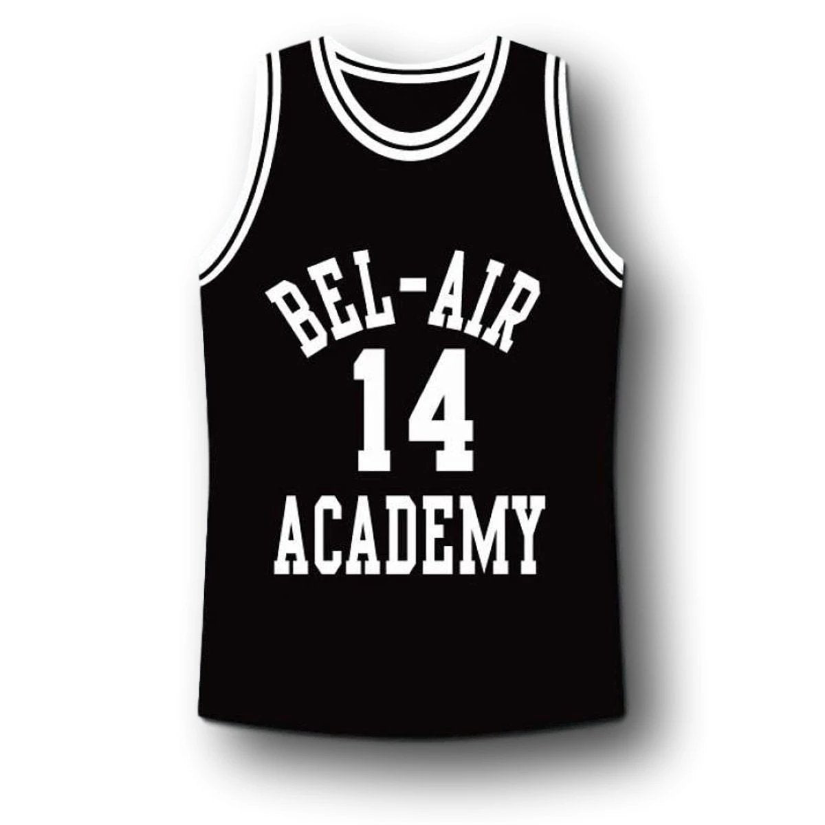 Smith Jersey #14 Bel-Air Academy Basketball Black (Copy) by My store basketball