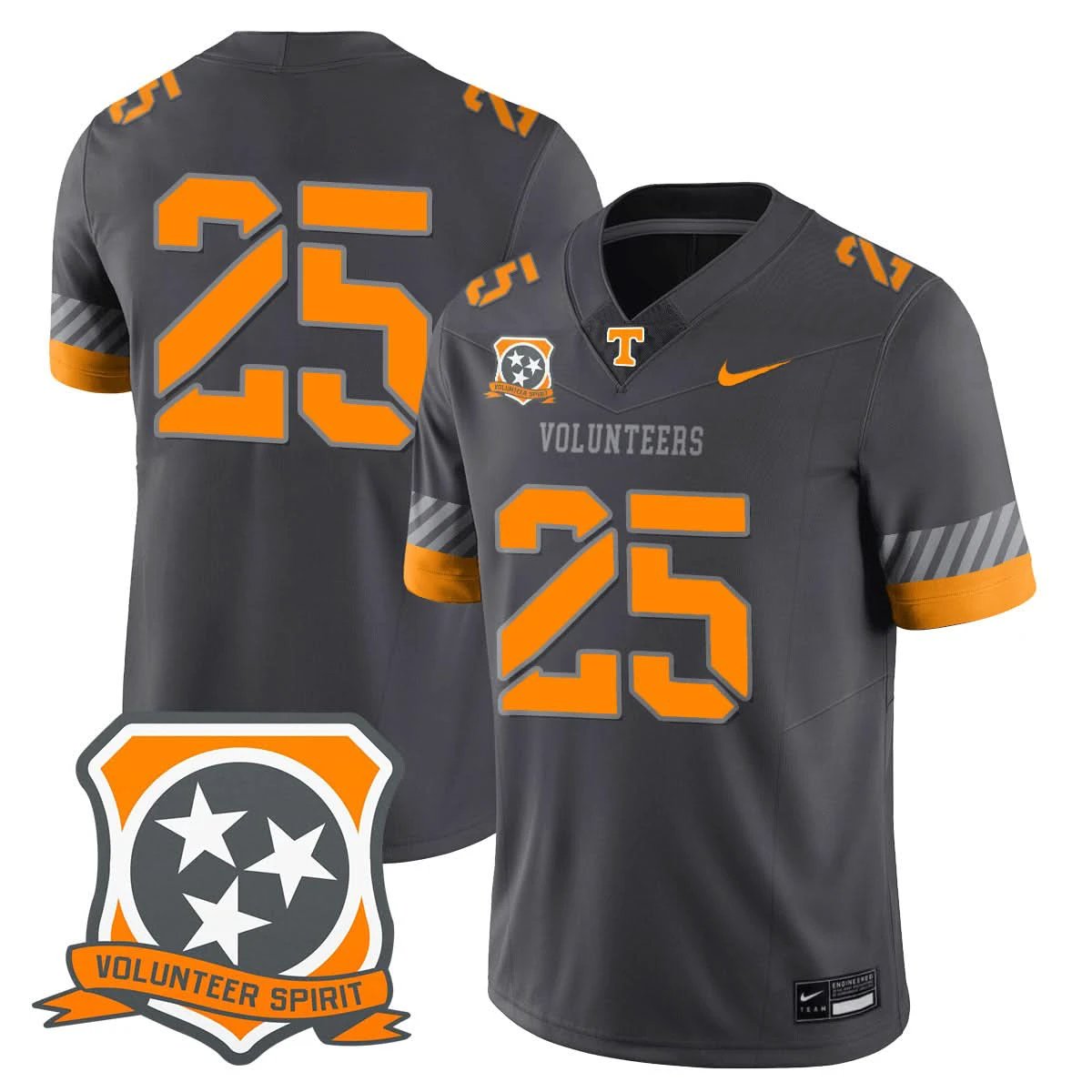 Tennessee Volunteers Football 2025 Spirit Limited Jersey - All Stitched by Tennessee Volunteers