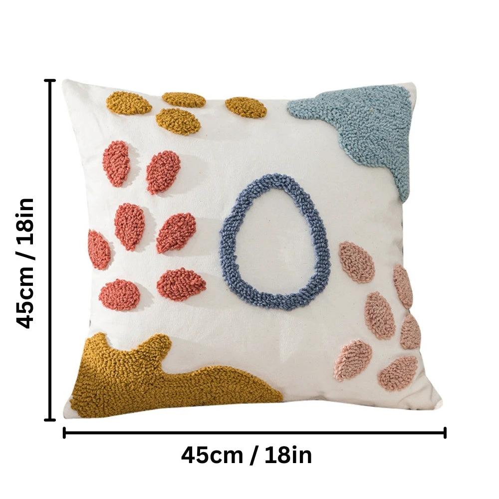 Snugi Colorful Dot Pattern Cushion Cover by Casa & Beyond