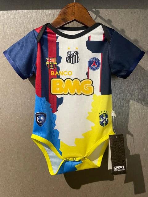 Soccer Legend Neymar Jr. 2025-26 Star Player Comfort Baby Bodysuit – All club by Soccer Jersey