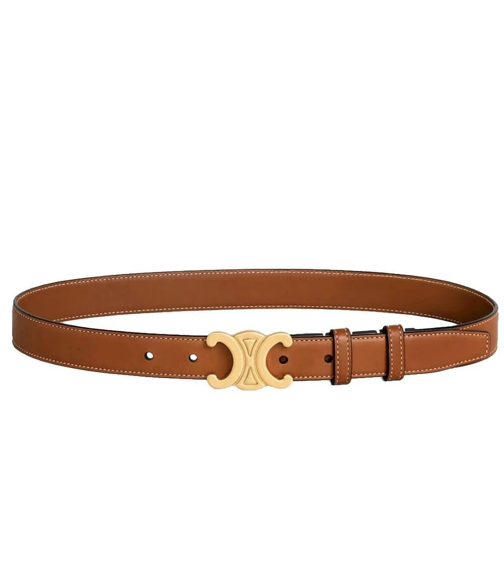 EleganceBelt - Luxury Leather Belt with Gold Details Bowlift by Bowlift