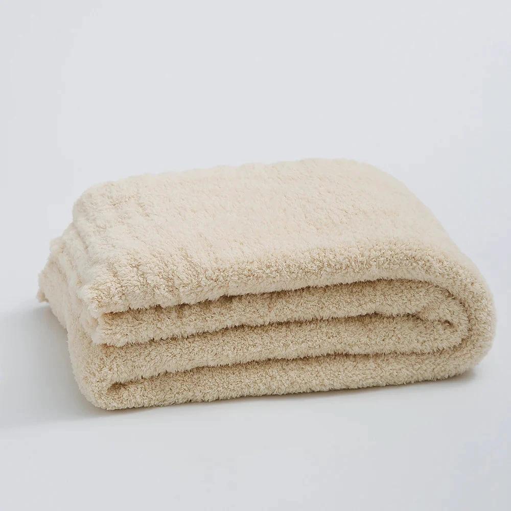 Soft Nest Minimalist Knit Throw Blanket by Casa & Beyond