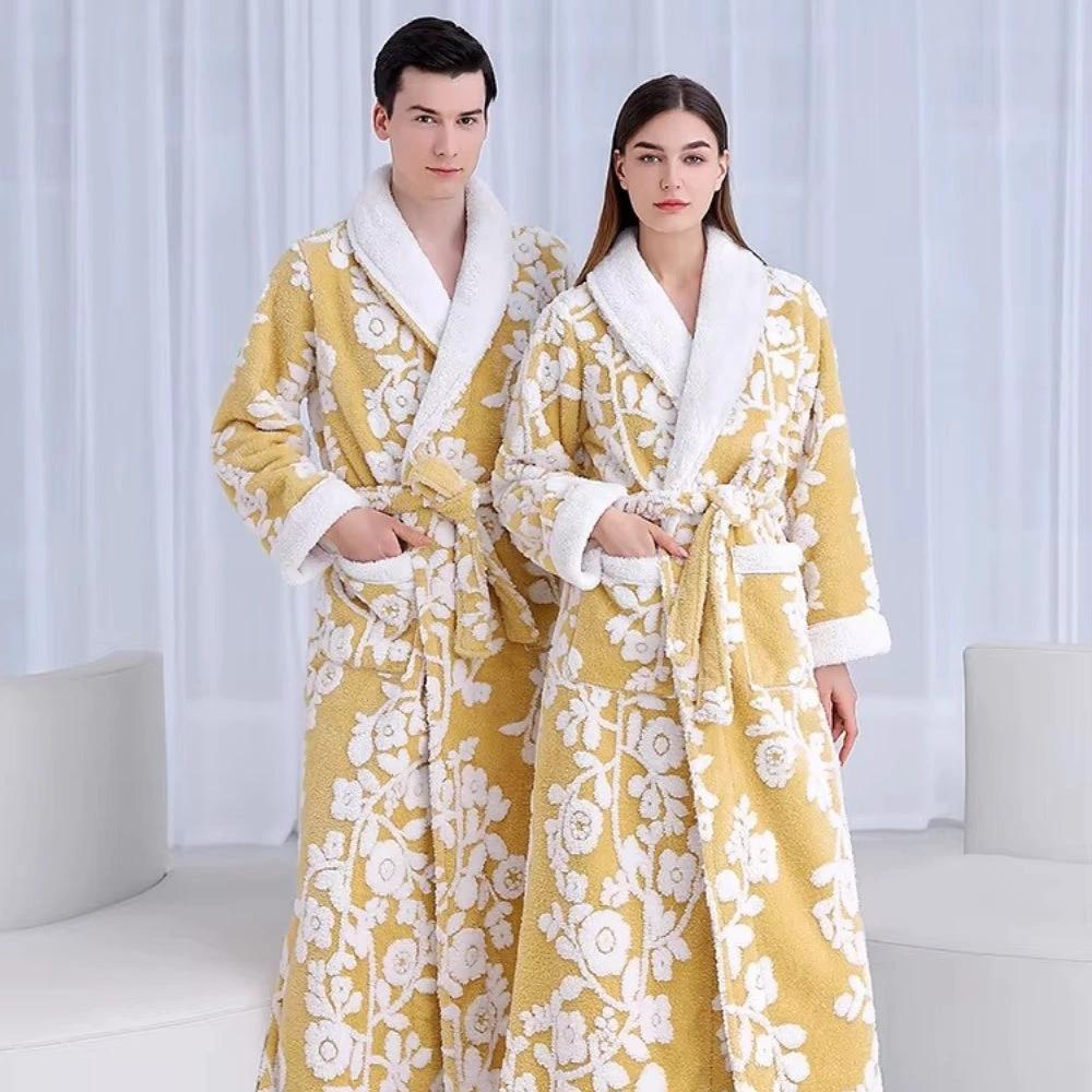 Solane Luxe Jacquard Bathrobe by Casa & Beyond