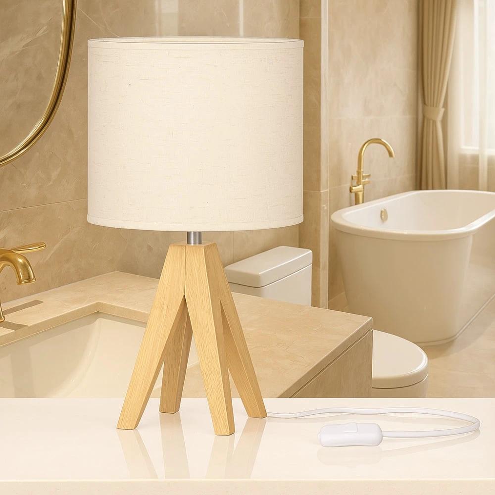 Solara Minimalist Tripod Table Lamp by Casa & Beyond