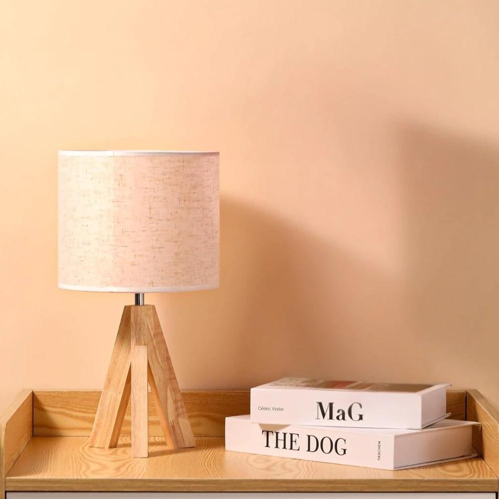Solara Minimalist Tripod Table Lamp by Casa & Beyond