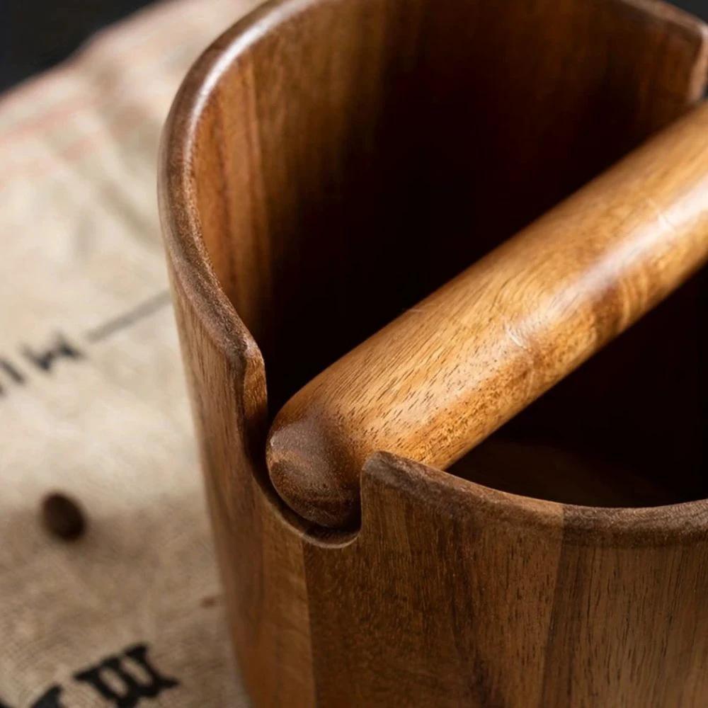 Solid Wood Coffee Knock Box by Casa & Beyond