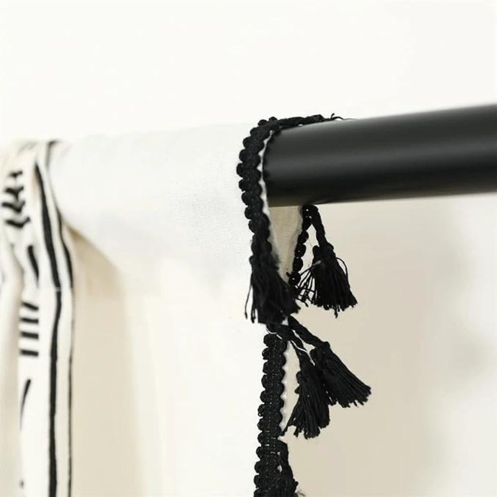 Solstice Loom Artisan Tassel Curtain by Casa & Beyond