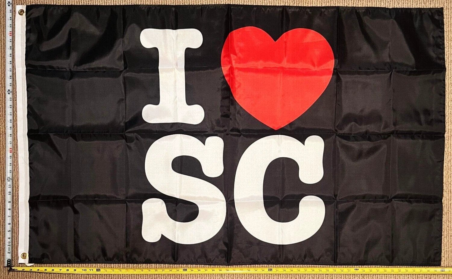 South Carolina Flag Beer America Man Cave Sign USA 3x5' by flagsjustdoit