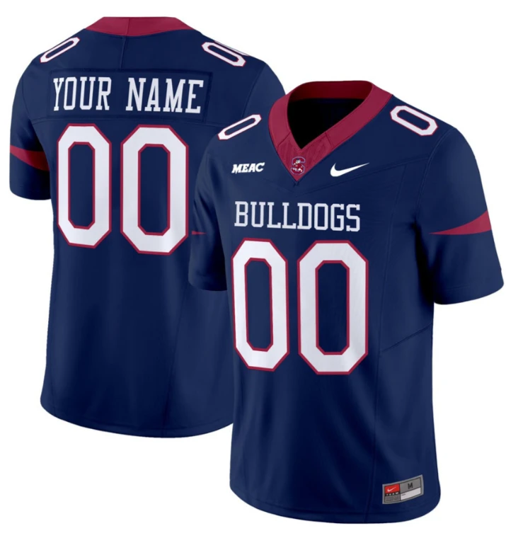 South Carolina State Bulldogs Football Custom Jersey All Stitched by NCAA Football Jersey