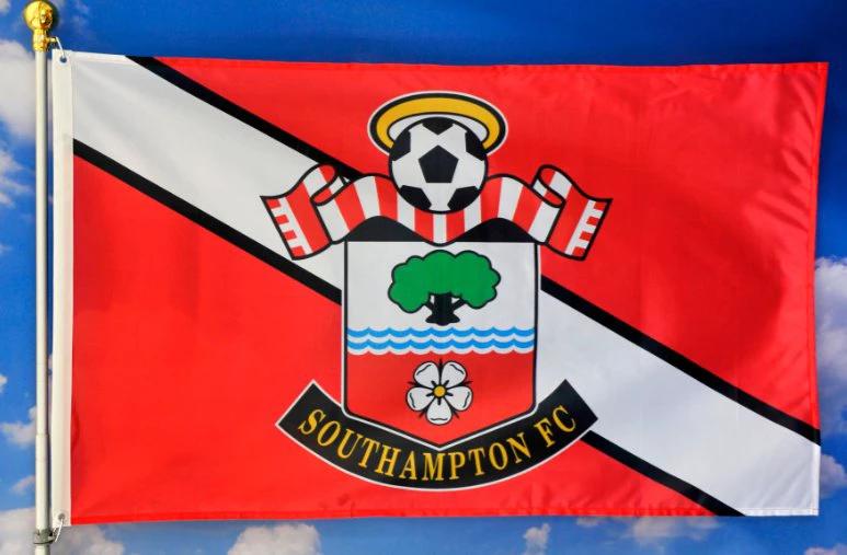Southampton F.C. Football Club Flag 3x5ft Banner Polyester by flagsjustdoit