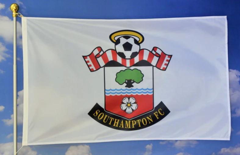Southampton F.C. Football Club Flag 3x5ft Banner Polyester White by flagsjustdoit