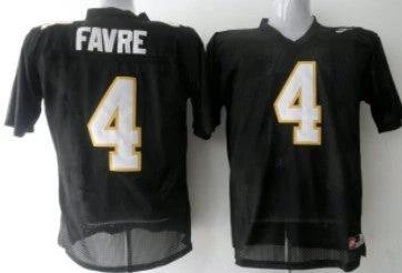 Southern Miss Golden Eagles #4 Favre Black Jersey by My Store