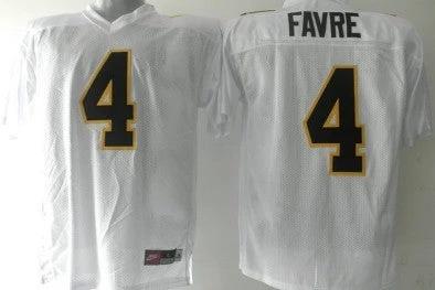 Southern Miss Golden Eagles #4 Favre White Jersey by My Store