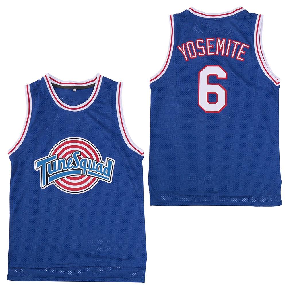Space Jam Tune Squad #6 Yosemite Basketball Jersey by My store basketball
