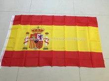 Flag of Spain Spanish flag Spain national flag , 90*150CM,3x5ft Banner by flagsshop