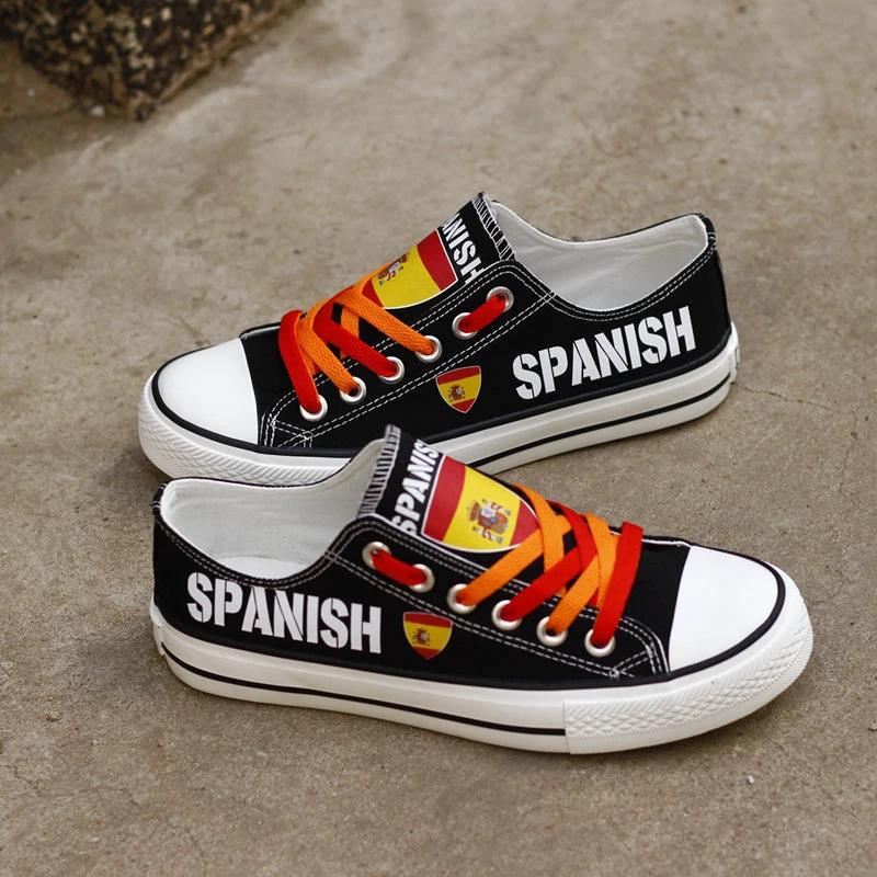 Spanish Rican Canvas Sneakers Shoes For Men Women Fans by Crocs