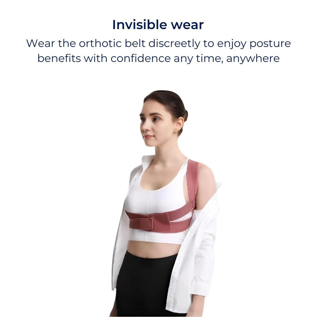 SpineAlign Posture Corrector | Adjustable Back Support for Pain Relief - Improve Posture, Reduce Neck, Shoulder & Sciatica Pain Bowlift by Bowlift